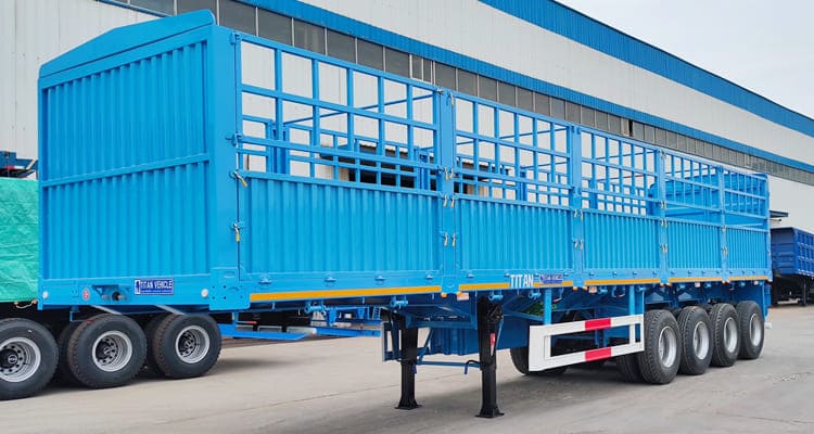 Fence Semi Trailer for Sale in Zambia
