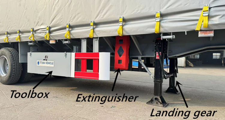 Curtainsider Trailer for Sale in Zambia