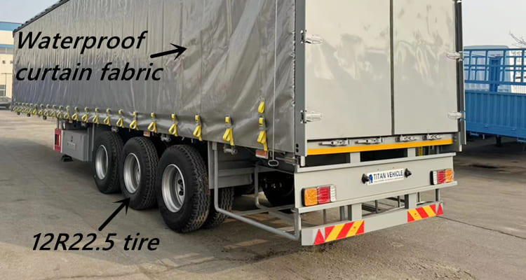 Curtainsider Trailer for Sale in Zambia