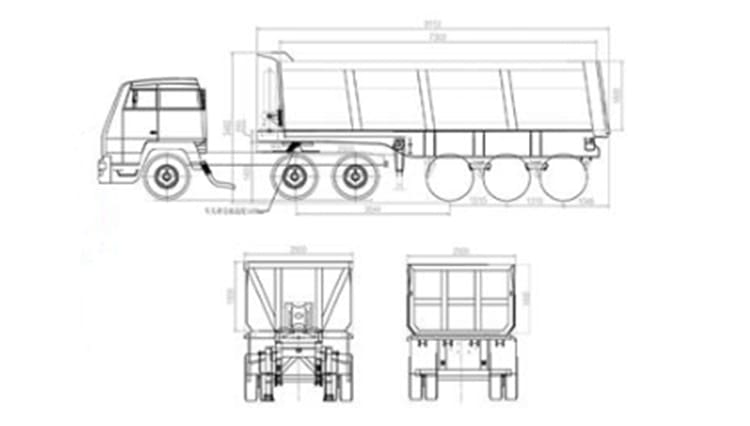 Tractor Tipper Trailer for Sale in Zambia