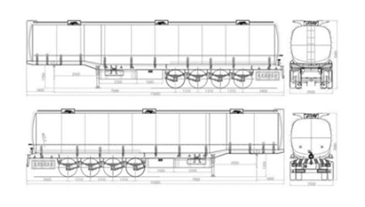 4 Axle Petrol Tanker for Sale in Zambia