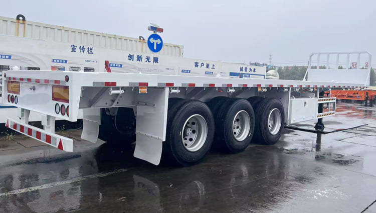40ft Flatbed Semi Trailer for Sale in Zambia