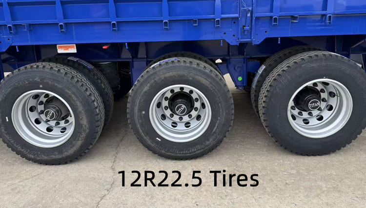 3 Axle Side Wall Semi Trailer for Sale in Zambia