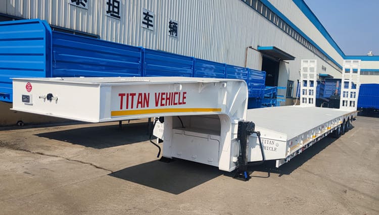3 Axle Low Loader Trailer Truck for Sale in Zambia