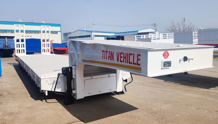 3 Axle Low Loader Trailer Truck for Sale in Zambia