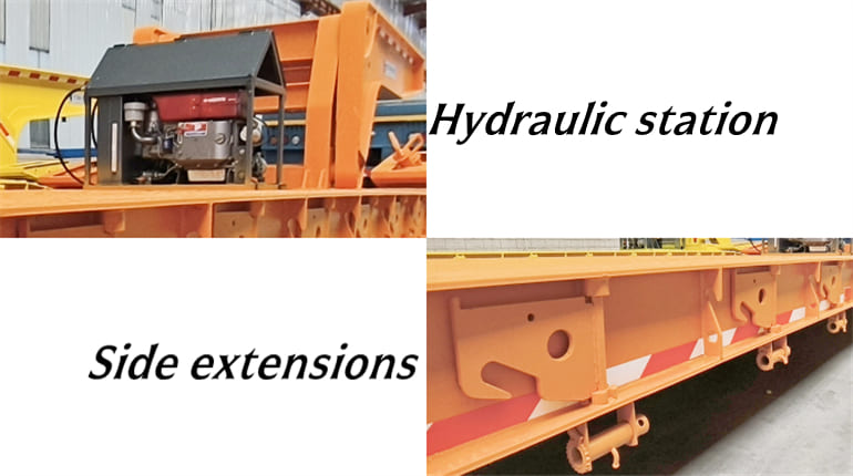 Hydraulic Detachable Gooseneck Lowboy Trailer for Sale in Zambia