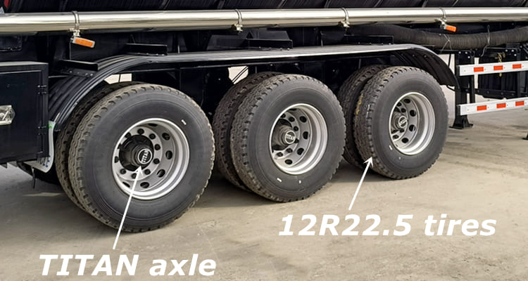 Bitumen Tanker Trailer for Sale in Zambia