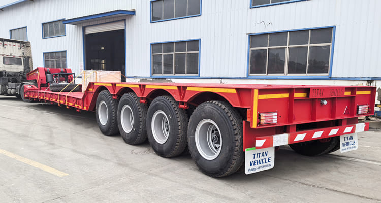 Detachable Gooseneck Trailer for Sale in Zambia