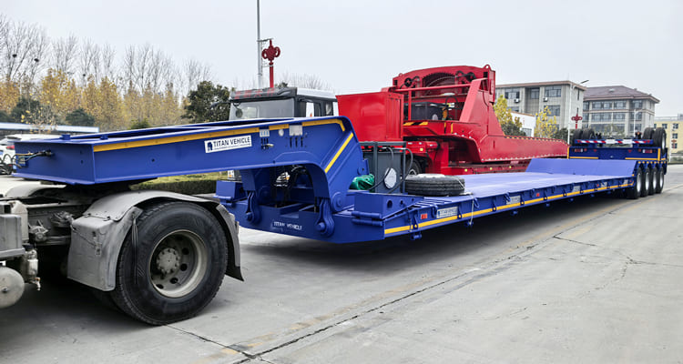 Removable Gooseneck Lowboy Trailer for Sale in Zambia