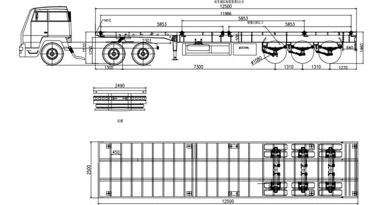 New Flat Bed Trailers for Sale in Zambia