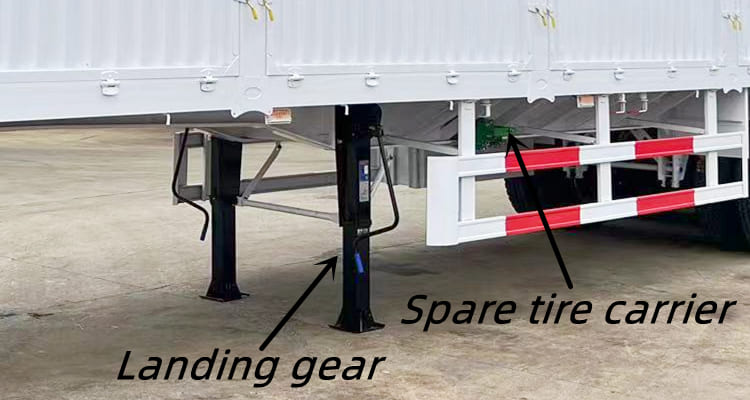 Bulk Cargo Semi Trailer for Sale in Zambia