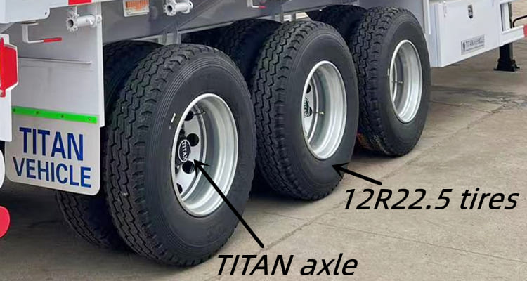 Bulk Cargo Semi Trailer for Sale in Zambia