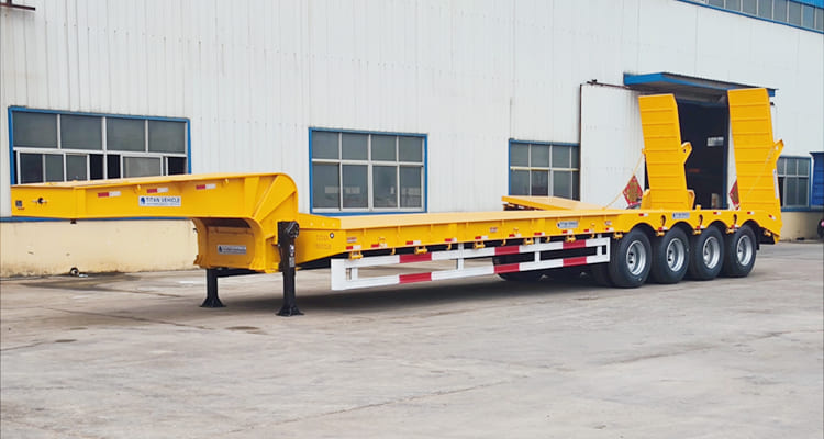 Low Bed Trailer Truck for Sale in Zambia