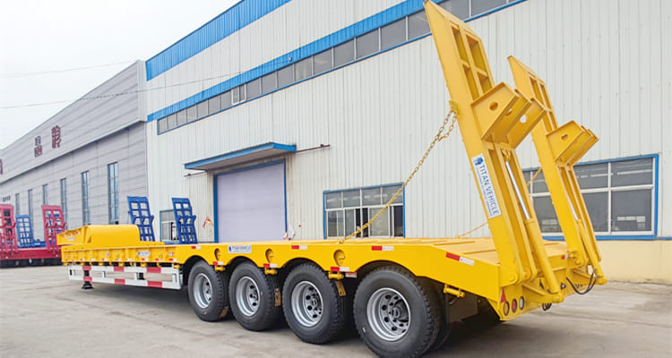 Low Bed Trailer Truck for Sale in Zambia