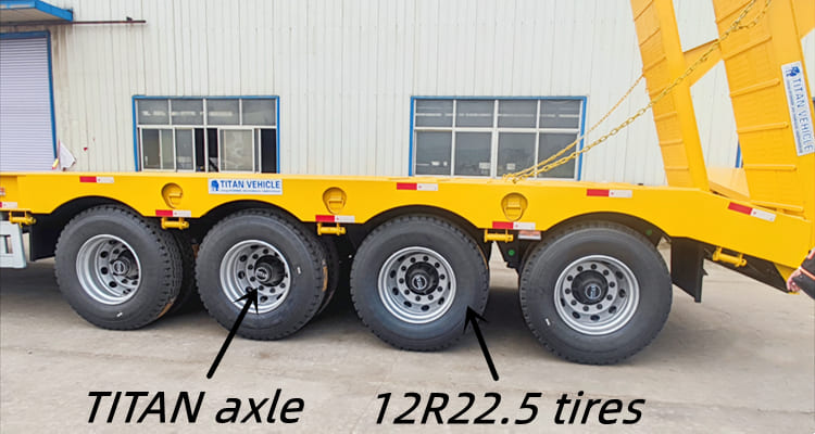 Low Bed Trailer Truck for Sale in Zambia
