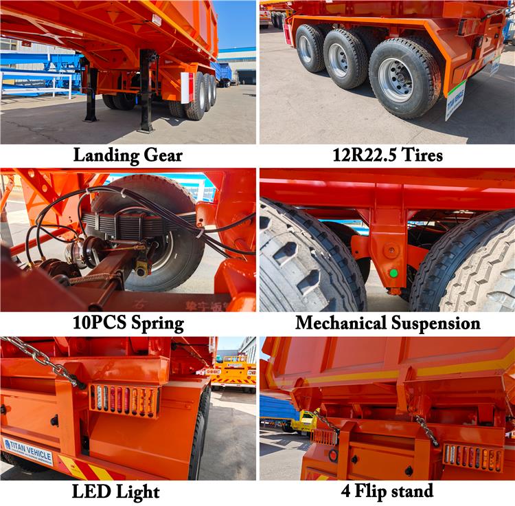 Henred Fruehauf Trailers Price Dump Trailer for Sale In Zambia
