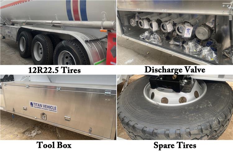 54000 Liters Petrol Tanker Trailer for Sale In Zambia