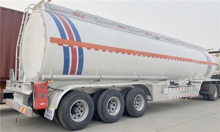 54000 Liters Petrol Tanker Trailer for Sale In Zambia
