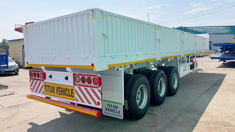 TITAN 3 Axle 40ft Drop Side Semi Trailer for Sale in Zambia