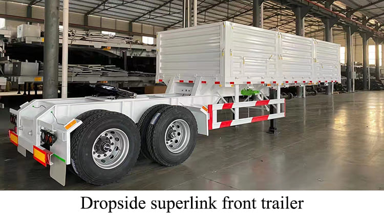 TITAN 2‑axle+2‑axle Dropside Superlink Trailers for Sale in Zambia
