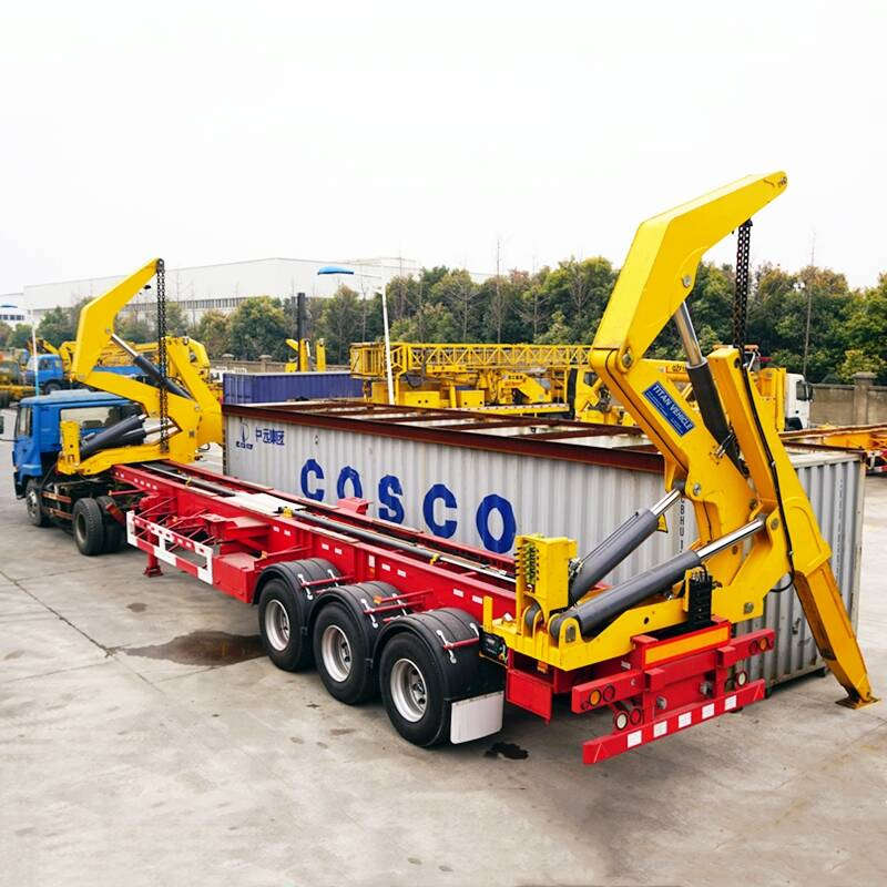 40 Foot Side Loader Container Truck Trailer 