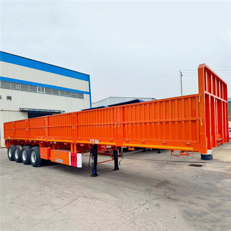 4 Axle Cargo Semi Trailer