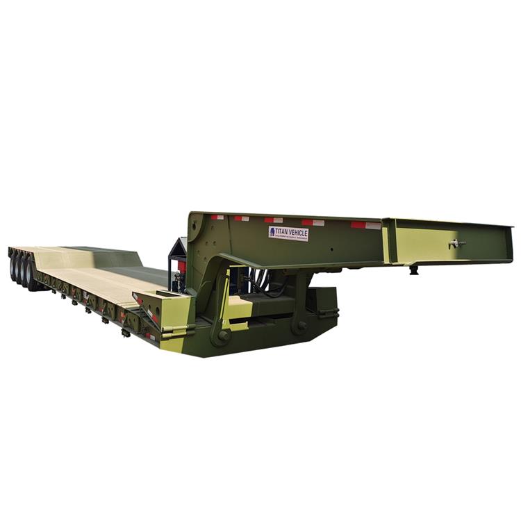 4 Axle 120 Ton Removable Gooseneck Trailer