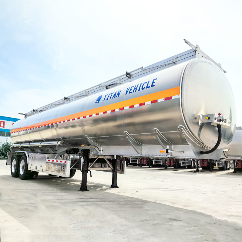 2 Axle Aluminum Tanker Trailer