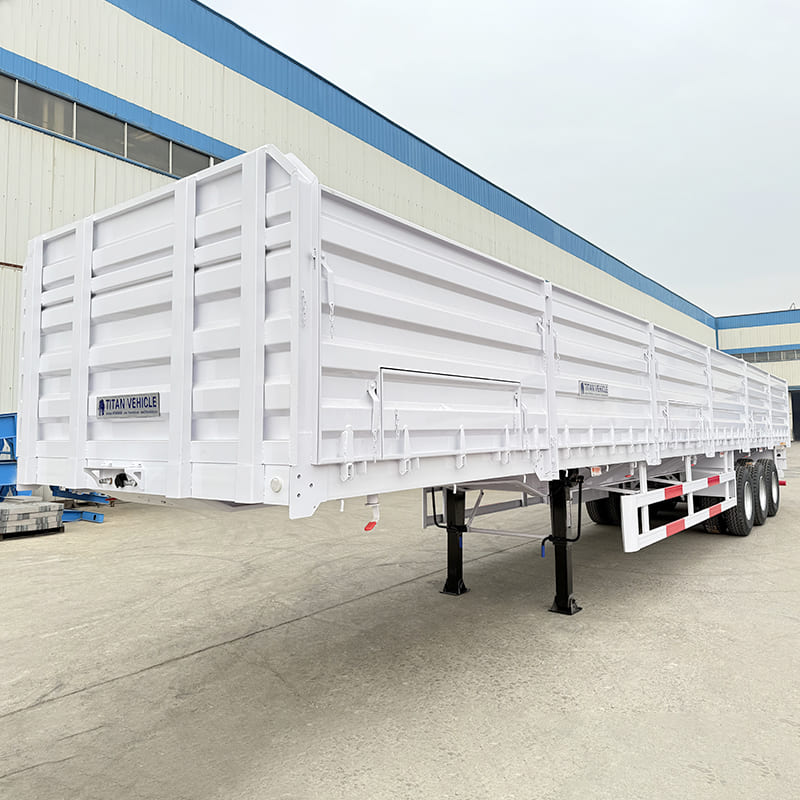 Tri axle 60 Ton Dropside Trailer
