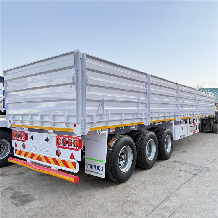 Triaxle Trailers with Side Walls