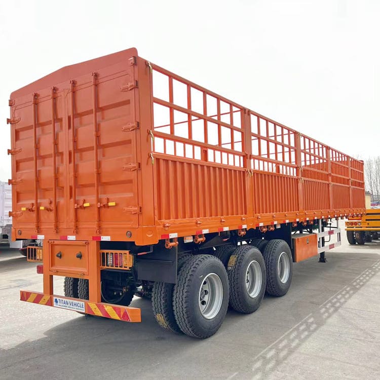 60 Tons Fence Semi Trailer