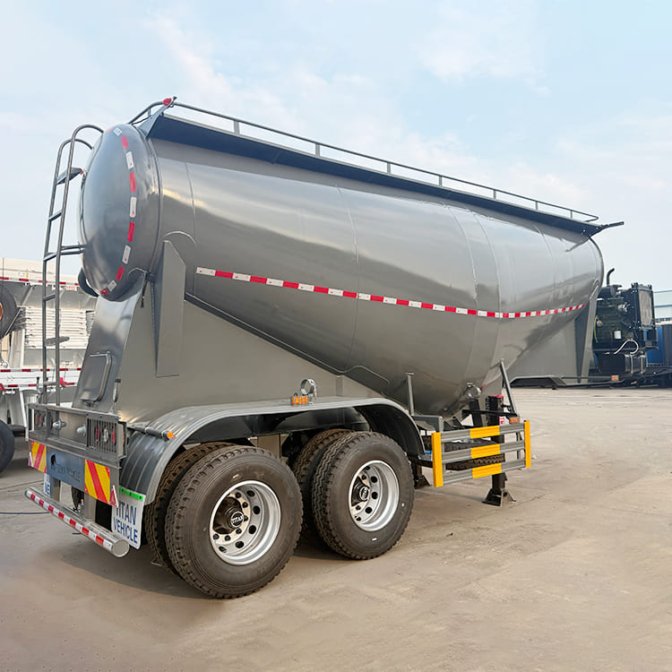 2 Axle Pneumatic Bulk Cement Tanker Trailer