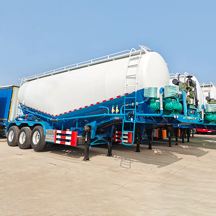 3 Axle 35CBM Bulk Cement Tank Semi Trailer