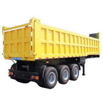 3 Axles 60 Ton Semi Tipper Trailer