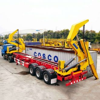 40 Foot Side Loader Container Truck Trailer 