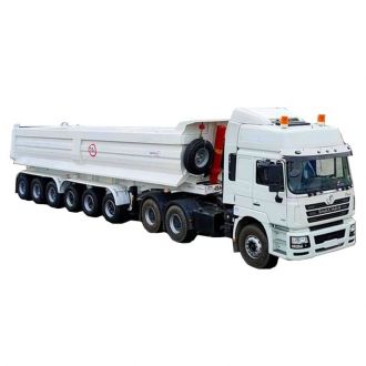 6 Axle Rock Dump Truck Trailer