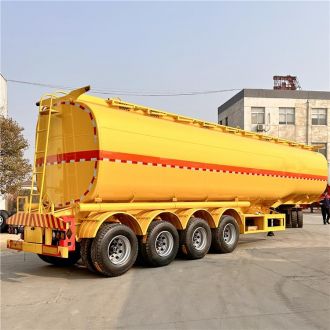 50000 Liters 4 Axle Crude Oil Tanker Trailer