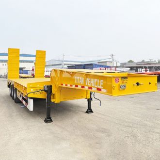 3 Axle Low Bed Trailer