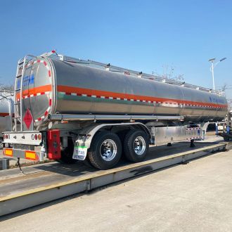 2025 New 2 Axle Aluminum Fuel Tanker Trailer