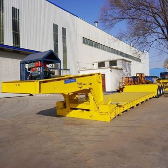 80 Tons Detachable Gooseneck Trailer
