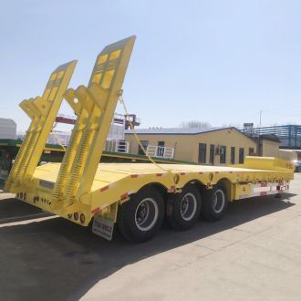 40 Ft Semi Low Bed Trailer