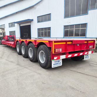 100 Tons Detachable Gooseneck Trailer