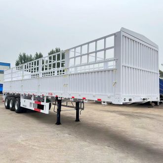 3 Axle Bulk Cargo Semi Trailer for Sale