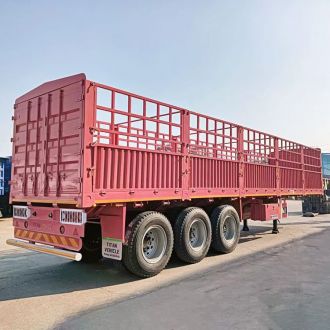 Tri Axle Fence Semi Trailer Price