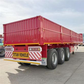 Tri Axle 60 Ton Side Wall Trailer