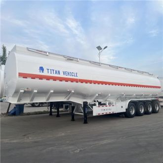 4 Axle 54000 Liters Oil Tanker Trailer