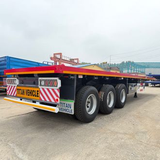 3 Axle 40 FT Flatbed Trailer