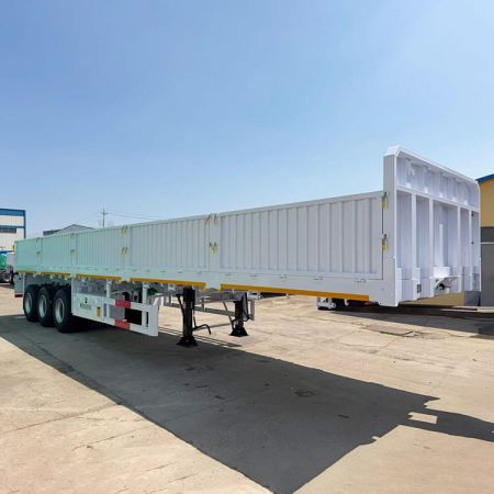 3 Axle 40ft Drop Side Semi Trailer